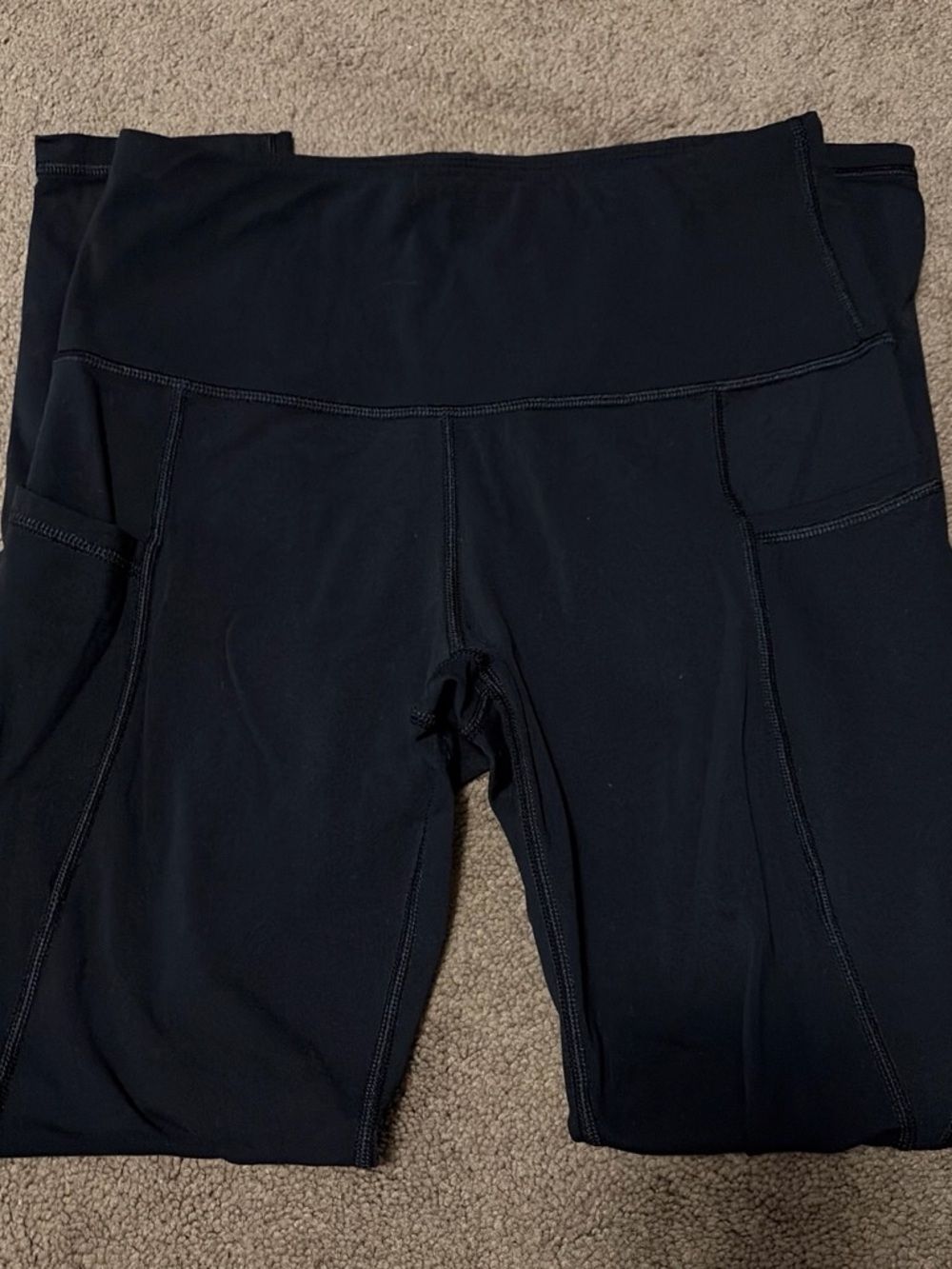Black High-Waist Workout Leggings
